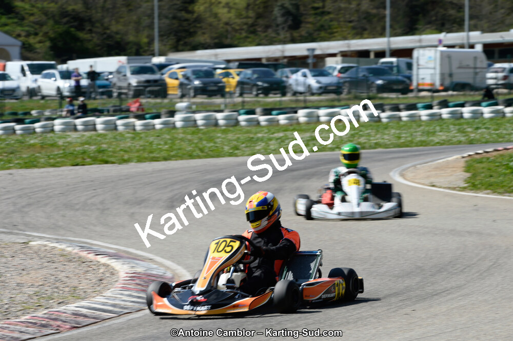 09 & 10/04/2016 : 2ème manche du Championnat du Sud 2016 à Alès (Photos Antoine Camblor) 2016 — karting