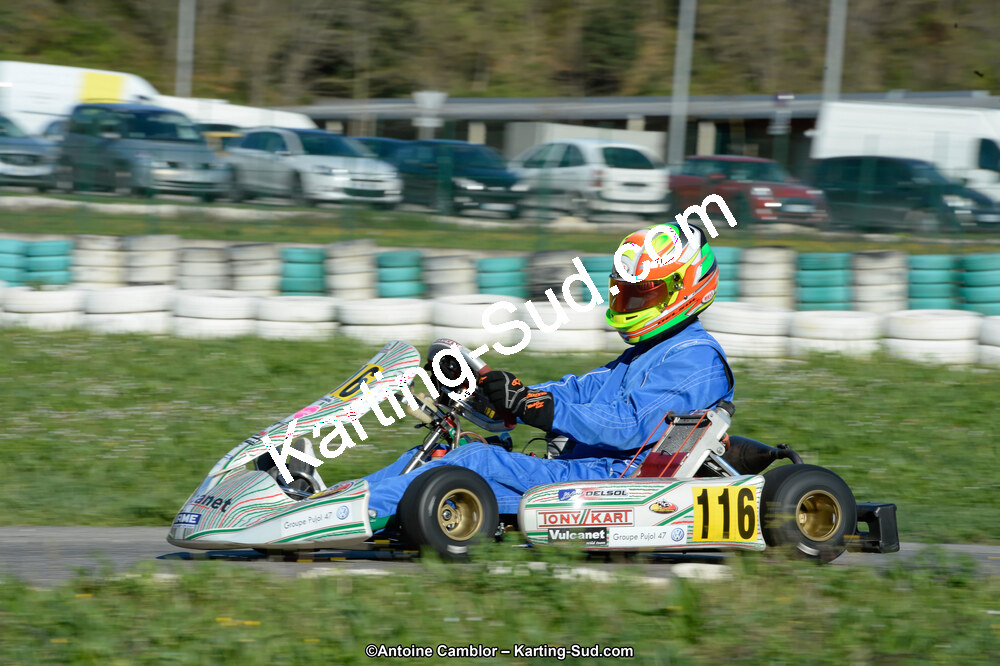09 & 10/04/2016 : 2ème manche du Championnat du Sud 2016 à Alès (Photos Antoine Camblor) 2016 — karting