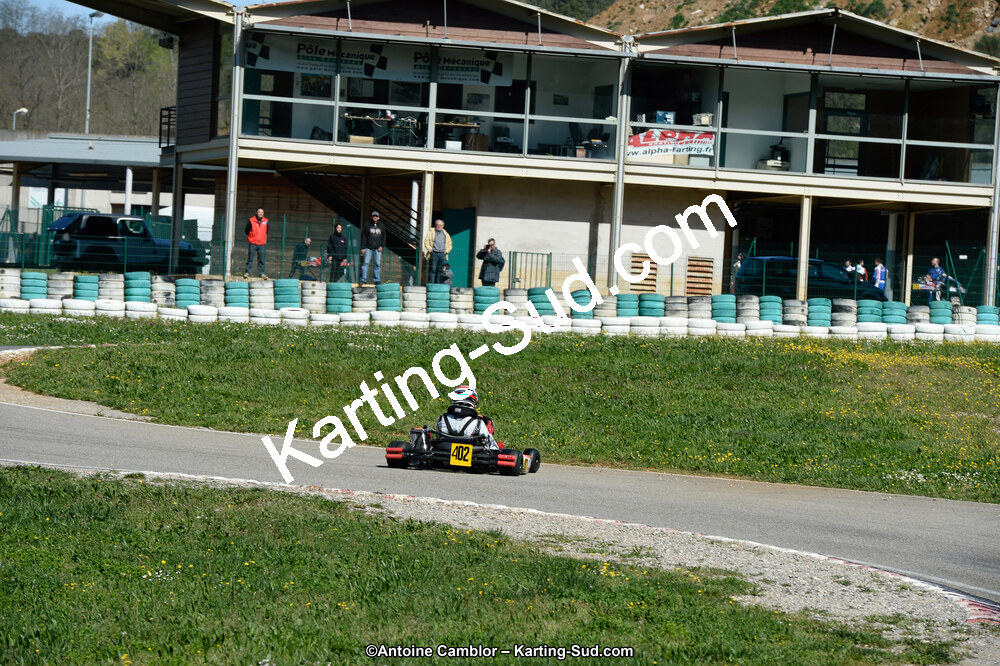 09 & 10/04/2016 : 2ème manche du Championnat du Sud 2016 à Alès (Photos Antoine Camblor) 2016 — karting