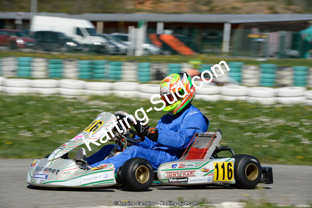 09 & 10/04/2016 : 2ème manche du Championnat du Sud 2016 à Alès (Photos Antoine Camblor) 2016 — karting
