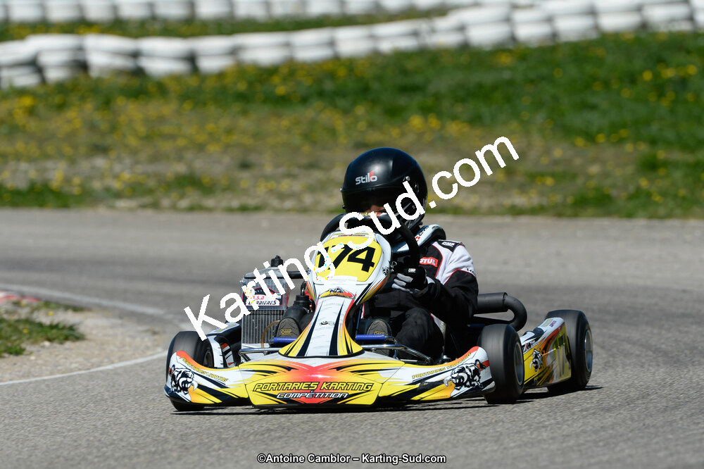 09 & 10/04/2016 : 2ème manche du Championnat du Sud 2016 à Alès (Photos Antoine Camblor) 2016 — karting