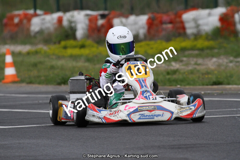 Enzo MONTI — 17/04/2016 : Kartix Club 2016 à Ganges (Photos Stéphane Agnus) 2016 — karting