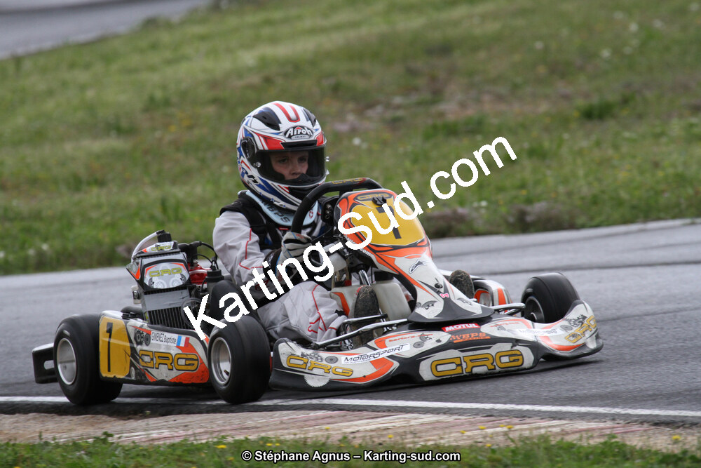 Baptiste GIMENEZ — 17/04/2016 : Kartix Club 2016 à Ganges (Photos Stéphane Agnus) 2016 — karting