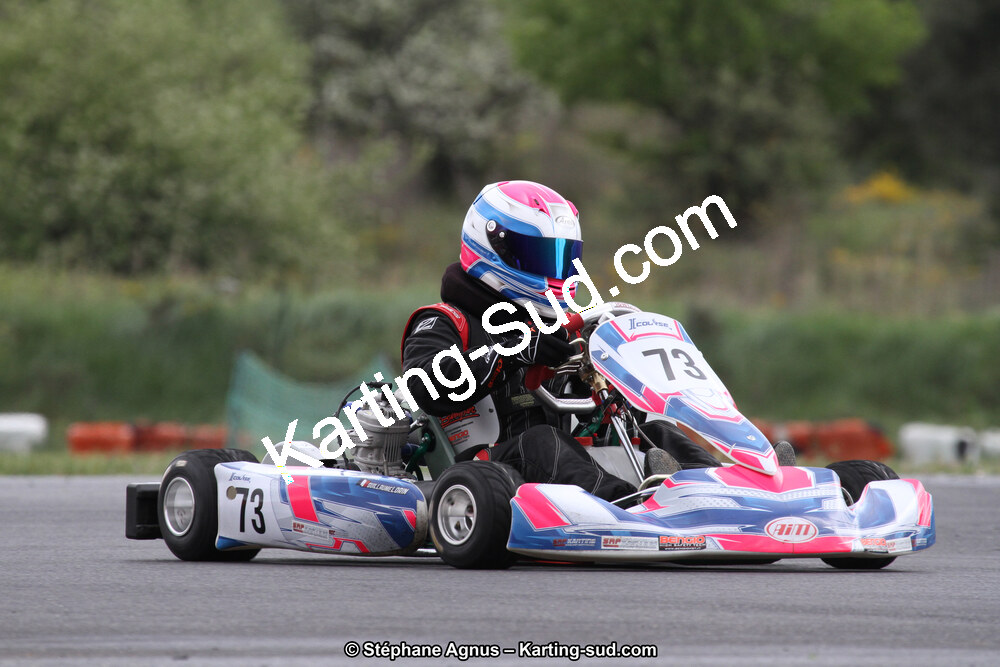 Guillaume LORIN — 17/04/2016 : Kartix Club 2016 à Ganges (Photos Stéphane Agnus) 2016 — karting