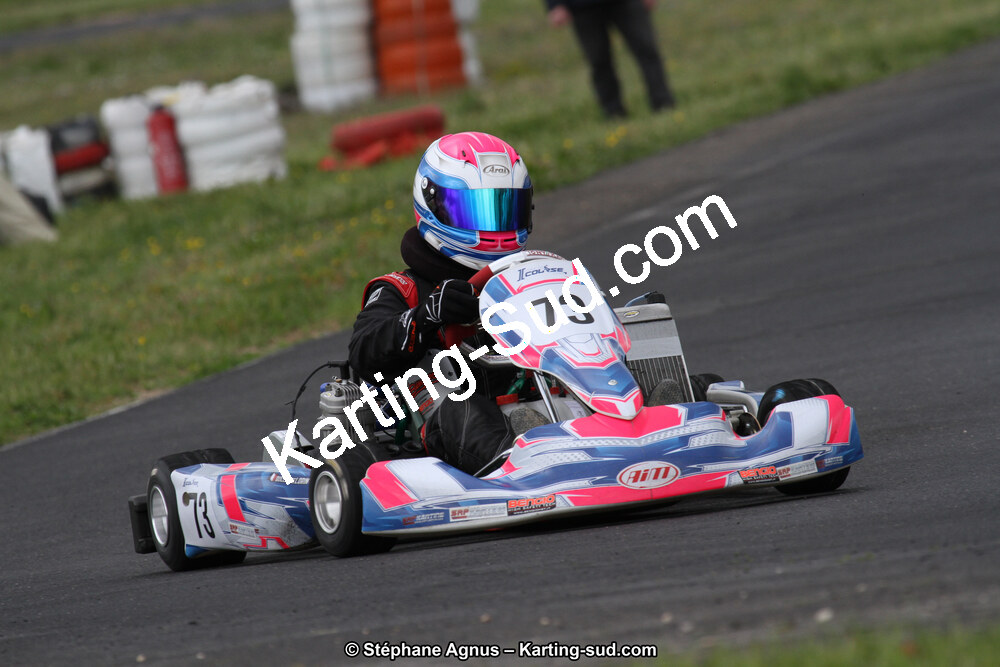 Guillaume LORIN — 17/04/2016 : Kartix Club 2016 à Ganges (Photos Stéphane Agnus) 2016 — karting