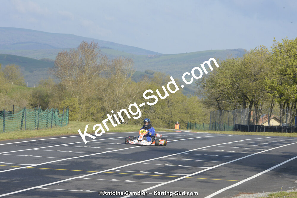 30/04 & 01/05/2016 : 3ème manche du Championnat du Sud 2016 à Belmont sur Rance (Photos Antoine Camblor) 2016 — karting