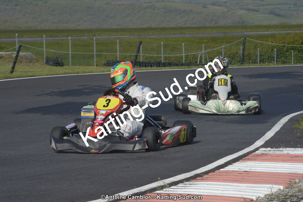 30/04 & 01/05/2016 : 3ème manche du Championnat du Sud 2016 à Belmont sur Rance (Photos Antoine Camblor) 2016 — karting