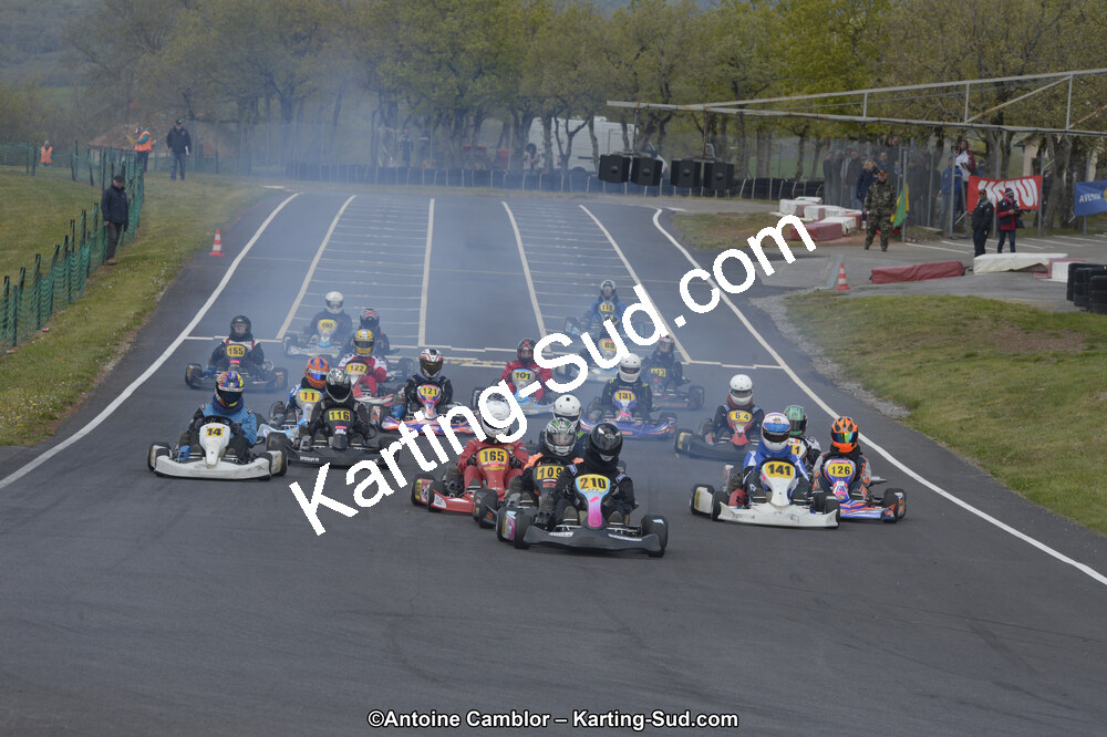 30/04 & 01/05/2016 : 3ème manche du Championnat du Sud 2016 à Belmont sur Rance (Photos Antoine Camblor) 2016 — karting