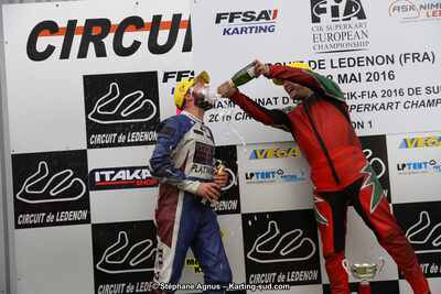 21 & 22/05/2016 : 1ère manche du Championnat de France KZ Long Circuit et Championnat d’Europe Superkart à Lédenon (Photos Stéphane Agnus) 2016 — karting