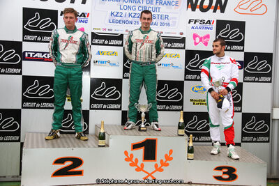 21 & 22/05/2016 : 1ère manche du Championnat de France KZ Long Circuit et Championnat d’Europe Superkart à Lédenon (Photos Stéphane Agnus) 2016 — karting