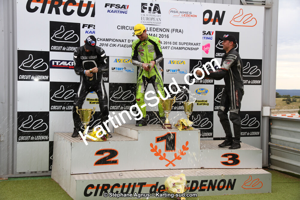 21 & 22/05/2016 : 1ère manche du Championnat de France KZ Long Circuit et Championnat d’Europe Superkart à Lédenon (Photos Stéphane Agnus) 2016 — karting