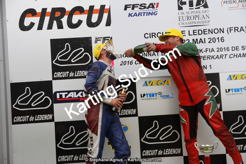 21 & 22/05/2016 : 1ère manche du Championnat de France KZ Long Circuit et Championnat d’Europe Superkart à Lédenon (Photos Stéphane Agnus) 2016 — karting