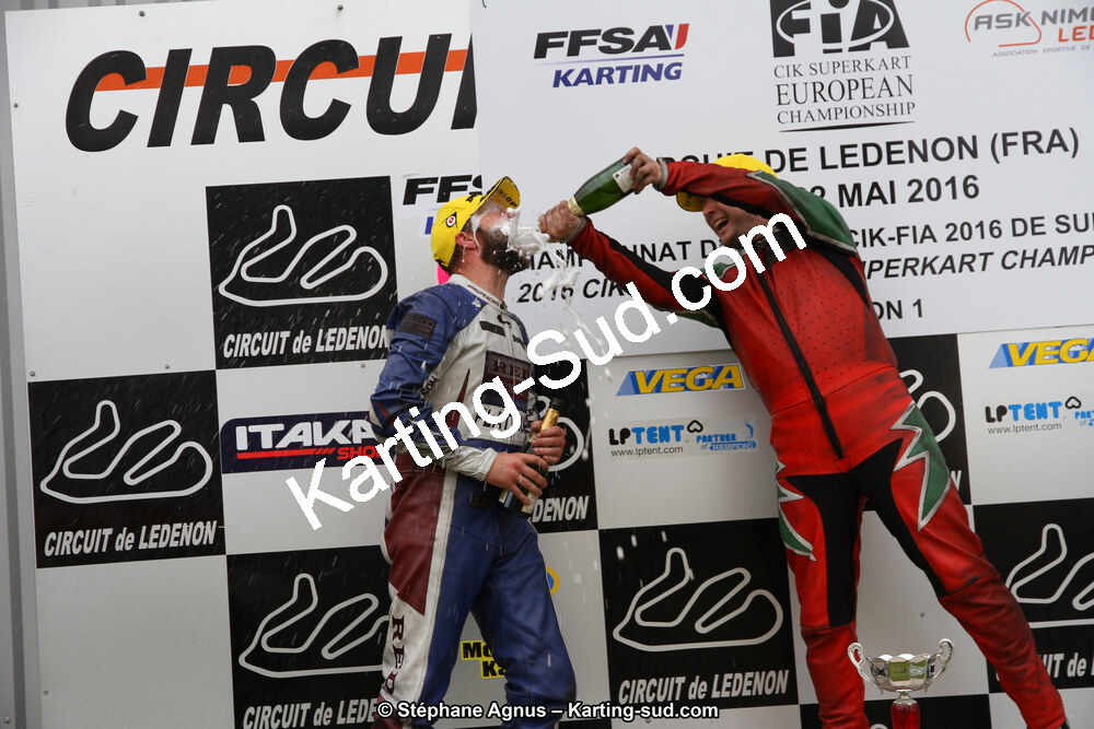 21 & 22/05/2016 : 1ère manche du Championnat de France KZ Long Circuit et Championnat d’Europe Superkart à Lédenon (Photos Stéphane Agnus) 2016 — karting
