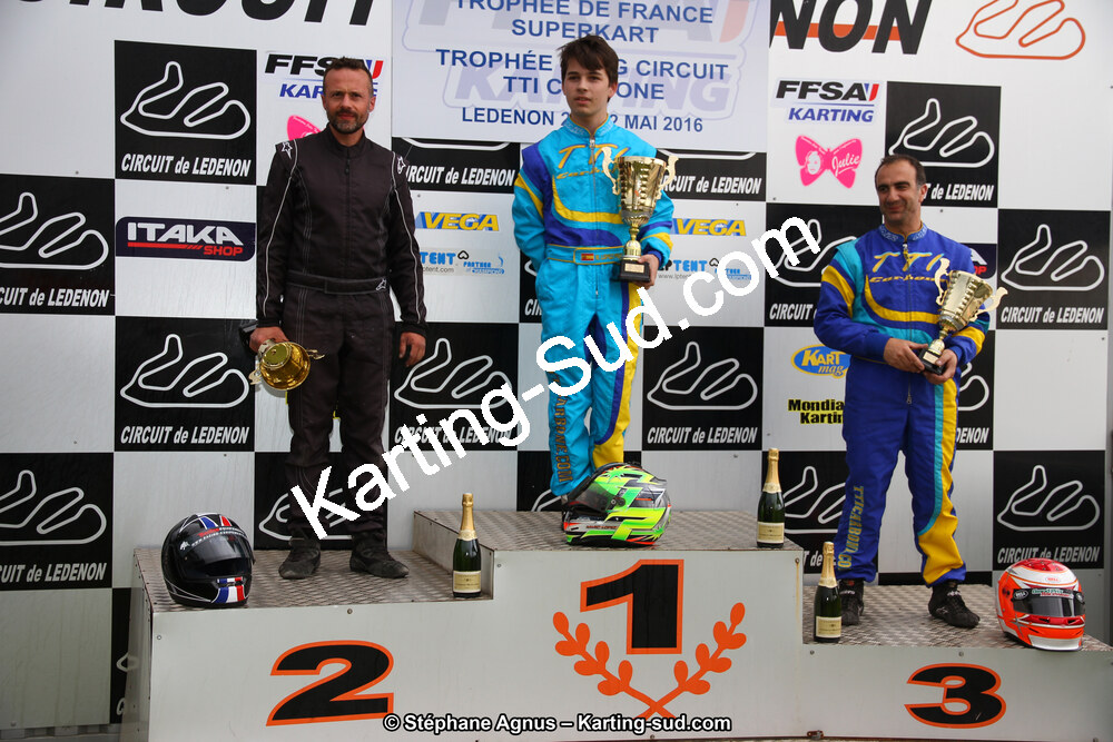21 & 22/05/2016 : 1ère manche du Championnat de France KZ Long Circuit et Championnat d’Europe Superkart à Lédenon (Photos Stéphane Agnus) 2016 — karting