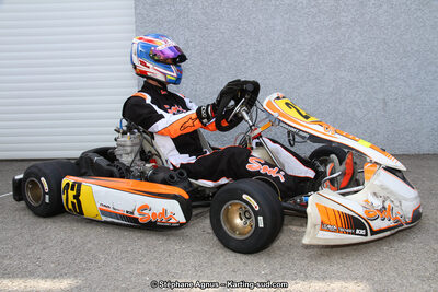 Aurélien MARION — 28 & 29/05/2016 : 4ème manche du Championnat du Sud 2016 à Ganges (Photos Stéphane Agnus) 2016 — karting