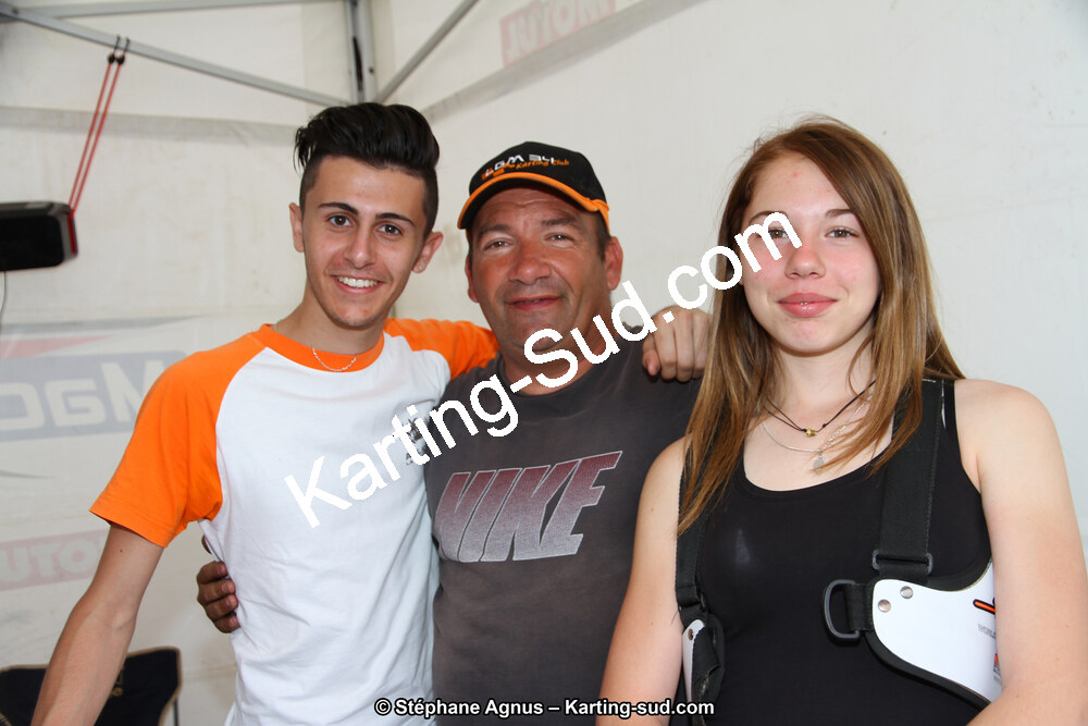 Danaé DUMAS, Lorys CHASTANET-COMITI — 28 & 29/05/2016 : 4ème manche du Championnat du Sud 2016 à Ganges (Photos Stéphane Agnus) 2016 — karting