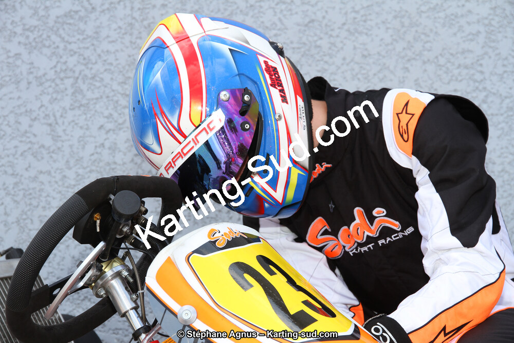 Aurélien MARION — 28 & 29/05/2016 : 4ème manche du Championnat du Sud 2016 à Ganges (Photos Stéphane Agnus) 2016 — karting