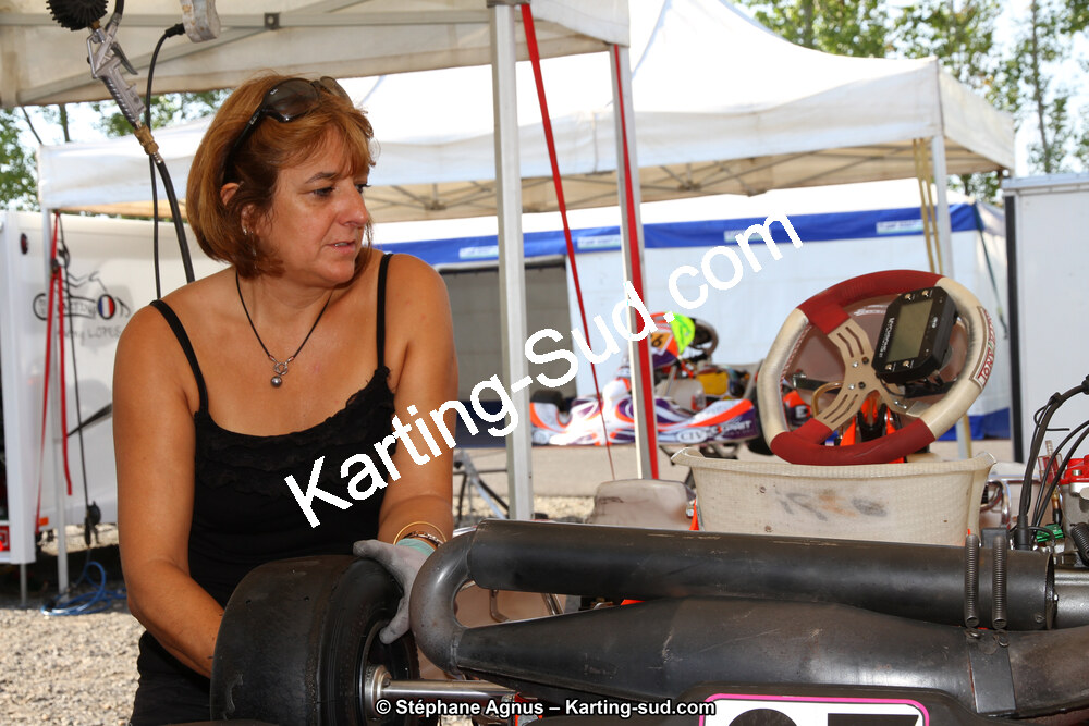 Sandrine SUAU — 03 & 04/09/2016 : 5ème manche du Championnat du Sud 2016 à Muret (Photos Stéphane Agnus) 2016 — karting