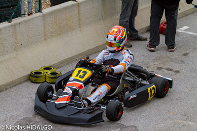Steven SERVANT — 22/10/2016 : 6ème manche du Championnat du Sud 2016 à Rivesaltes – Samedi (Photos Nicolas Hidalgo) 2016 — karting