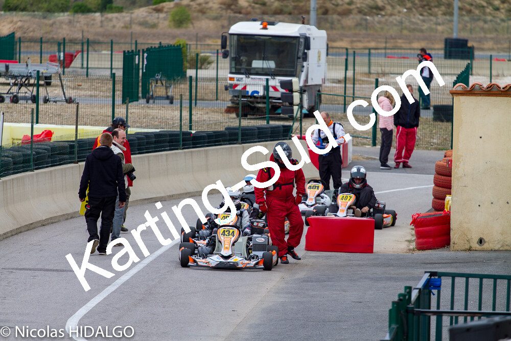 22/10/2016 : 6ème manche du Championnat du Sud 2016 à Rivesaltes – Samedi (Photos Nicolas Hidalgo) 2016 — karting