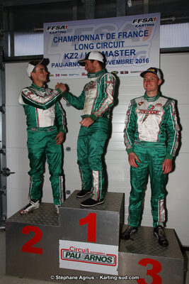05 & 06/11/2016 : 3ème manche du Championnat de France KZ Long Circuit à Pau-Arnos (Photos Stéphane Agnus) 2016 — karting