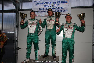 05 & 06/11/2016 : 3ème manche du Championnat de France KZ Long Circuit à Pau-Arnos (Photos Stéphane Agnus) 2016 — karting