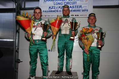 05 & 06/11/2016 : 3ème manche du Championnat de France KZ Long Circuit à Pau-Arnos (Photos Stéphane Agnus) 2016 — karting