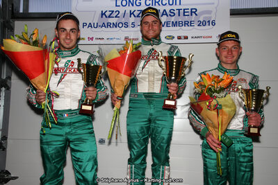 05 & 06/11/2016 : 3ème manche du Championnat de France KZ Long Circuit à Pau-Arnos (Photos Stéphane Agnus) 2016 — karting