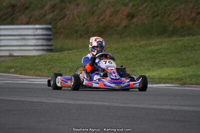 Yoann SANCHEZ — 05 & 06/11/2016 : 3ème manche du Championnat de France KZ Long Circuit à Pau-Arnos (Photos Stéphane Agnus) 2016 — karting