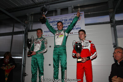 05 & 06/11/2016 : 3ème manche du Championnat de France KZ Long Circuit à Pau-Arnos (Photos Stéphane Agnus) 2016 — karting