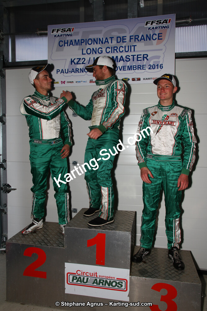05 & 06/11/2016 : 3ème manche du Championnat de France KZ Long Circuit à Pau-Arnos (Photos Stéphane Agnus) 2016 — karting