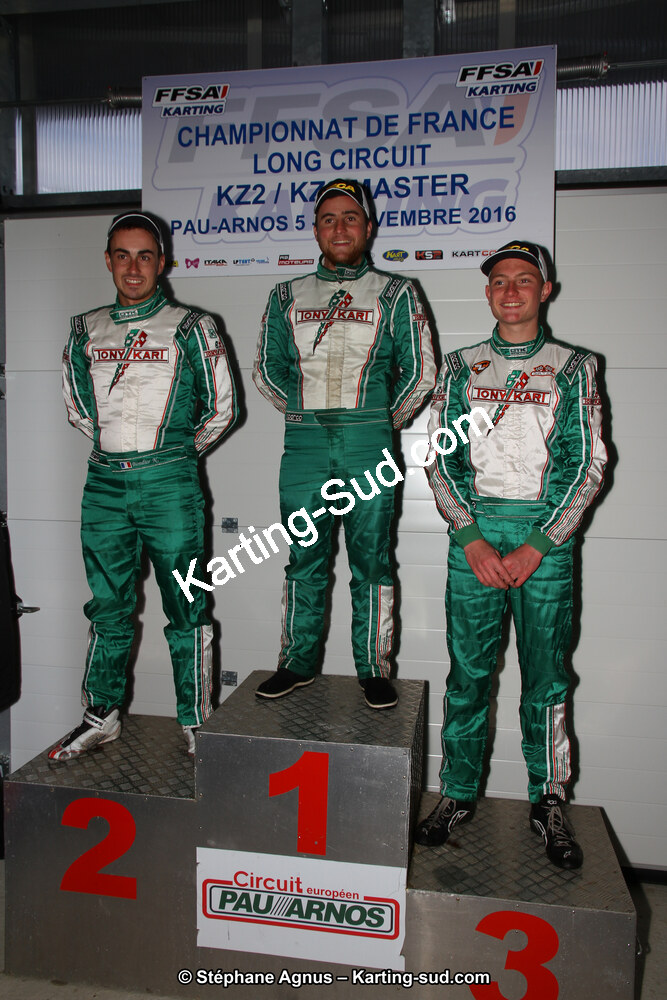 05 & 06/11/2016 : 3ème manche du Championnat de France KZ Long Circuit à Pau-Arnos (Photos Stéphane Agnus) 2016 — karting