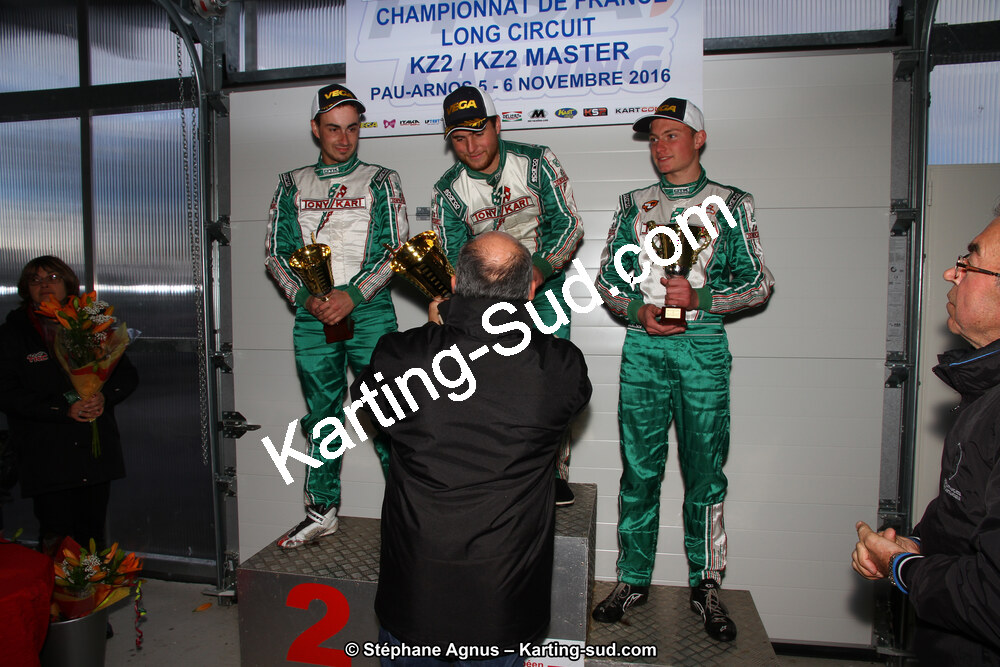 05 & 06/11/2016 : 3ème manche du Championnat de France KZ Long Circuit à Pau-Arnos (Photos Stéphane Agnus) 2016 — karting