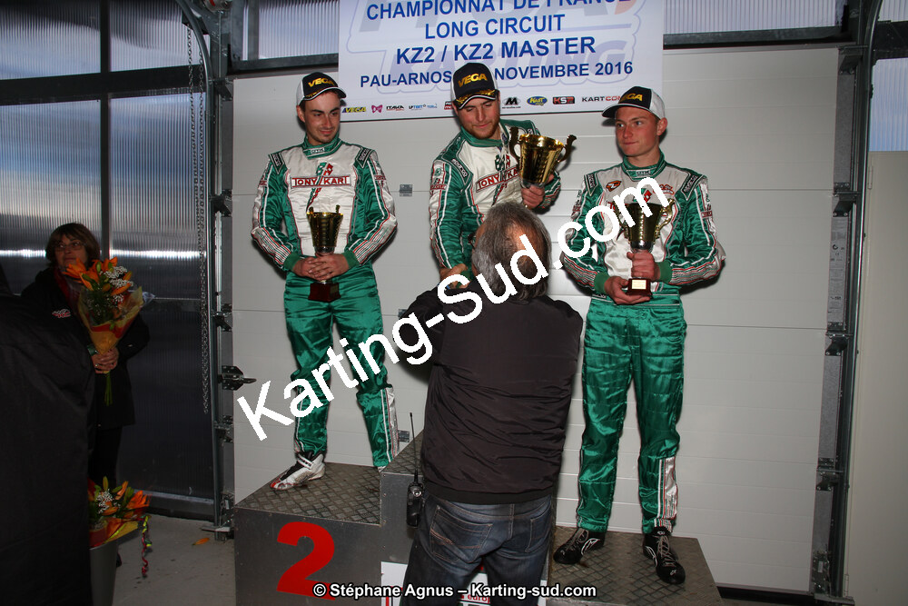 05 & 06/11/2016 : 3ème manche du Championnat de France KZ Long Circuit à Pau-Arnos (Photos Stéphane Agnus) 2016 — karting