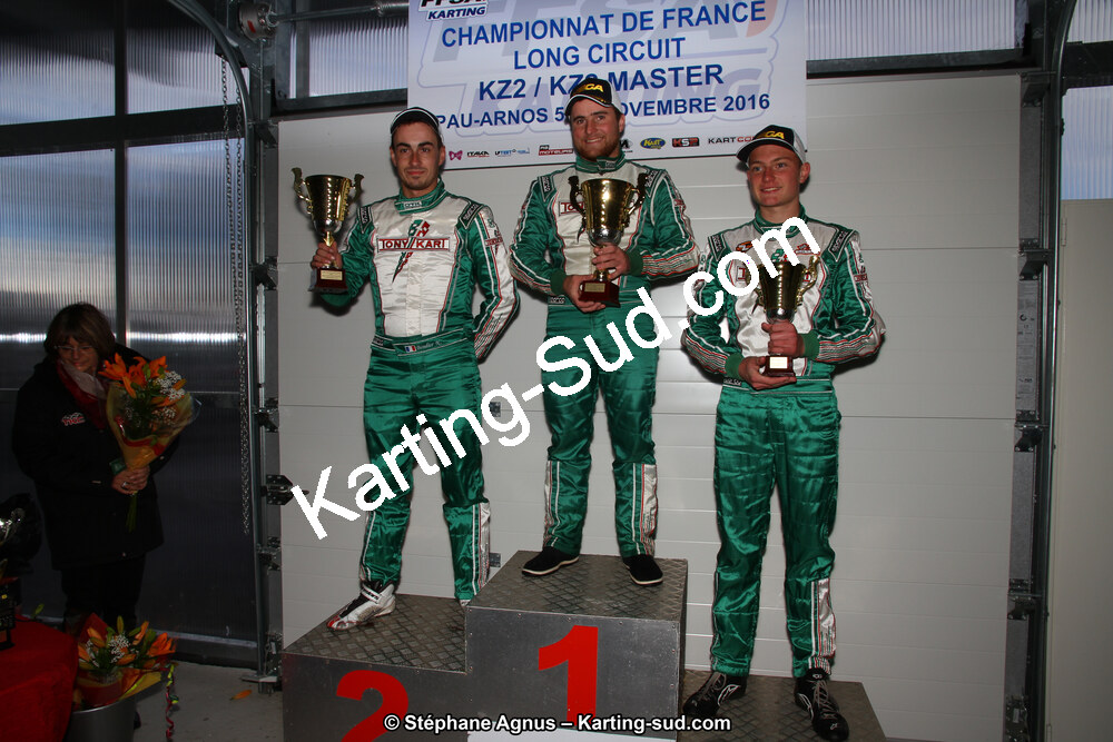 05 & 06/11/2016 : 3ème manche du Championnat de France KZ Long Circuit à Pau-Arnos (Photos Stéphane Agnus) 2016 — karting