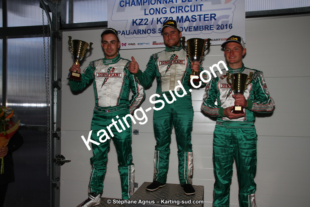 05 & 06/11/2016 : 3ème manche du Championnat de France KZ Long Circuit à Pau-Arnos (Photos Stéphane Agnus) 2016 — karting