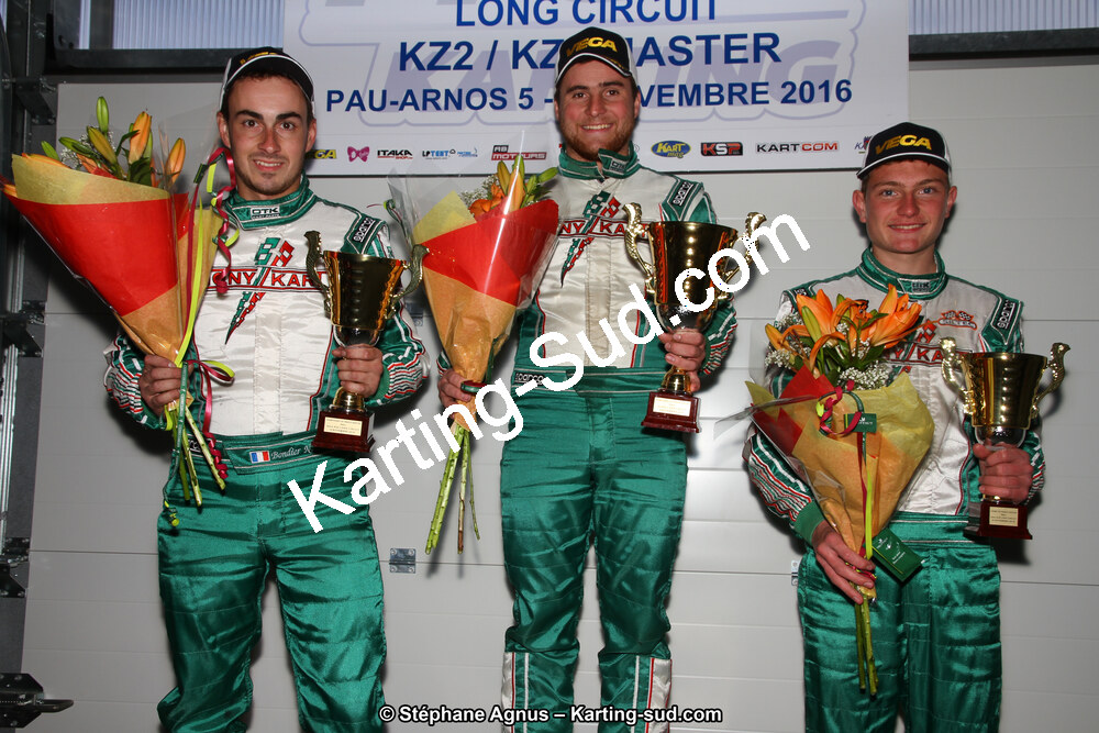 05 & 06/11/2016 : 3ème manche du Championnat de France KZ Long Circuit à Pau-Arnos (Photos Stéphane Agnus) 2016 — karting
