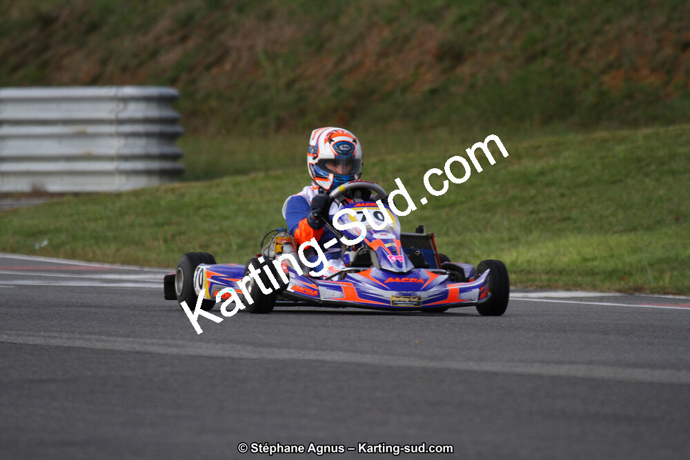 Yoann SANCHEZ — 05 & 06/11/2016 : 3ème manche du Championnat de France KZ Long Circuit à Pau-Arnos (Photos Stéphane Agnus) 2016 — karting