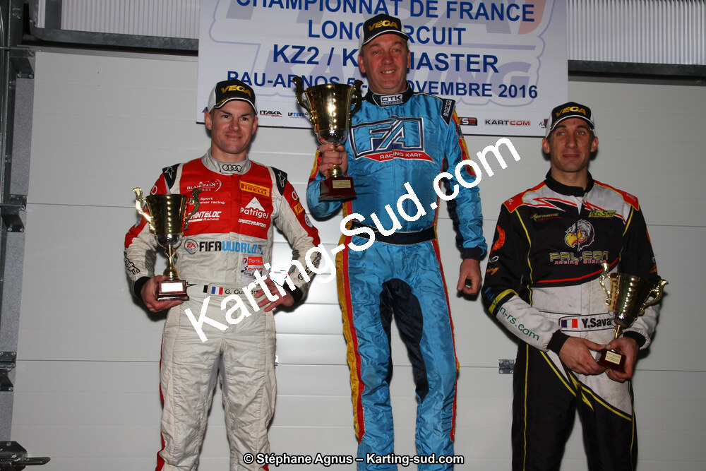 05 & 06/11/2016 : 3ème manche du Championnat de France KZ Long Circuit à Pau-Arnos (Photos Stéphane Agnus) 2016 — karting