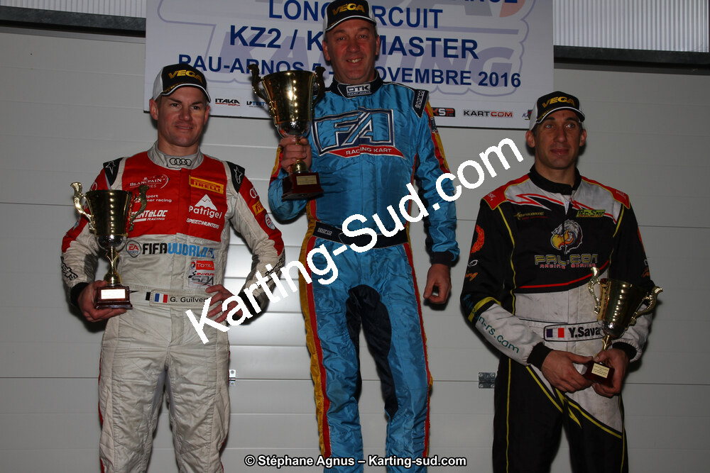 05 & 06/11/2016 : 3ème manche du Championnat de France KZ Long Circuit à Pau-Arnos (Photos Stéphane Agnus) 2016 — karting