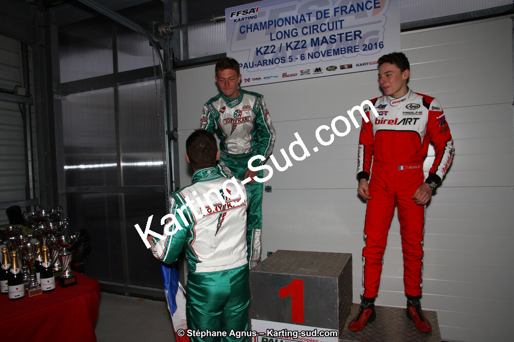 05 & 06/11/2016 : 3ème manche du Championnat de France KZ Long Circuit à Pau-Arnos (Photos Stéphane Agnus) 2016 — karting