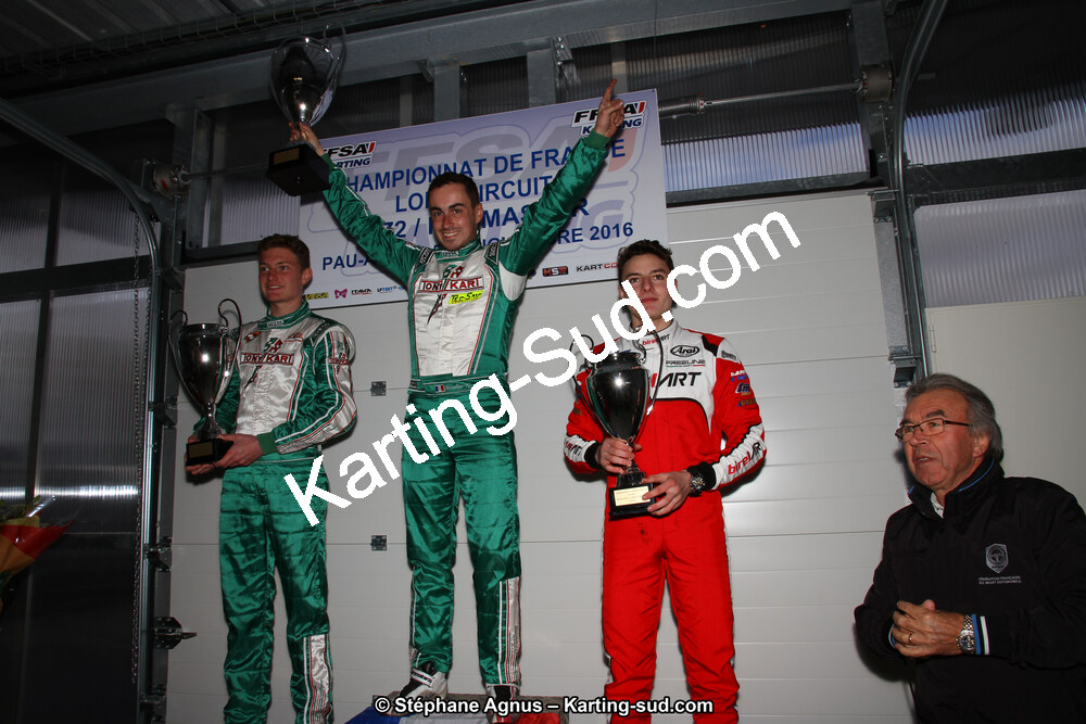 05 & 06/11/2016 : 3ème manche du Championnat de France KZ Long Circuit à Pau-Arnos (Photos Stéphane Agnus) 2016 — karting
