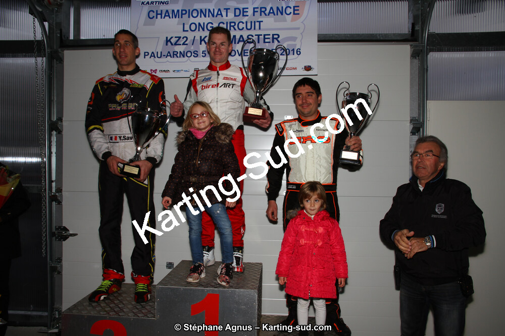 05 & 06/11/2016 : 3ème manche du Championnat de France KZ Long Circuit à Pau-Arnos (Photos Stéphane Agnus) 2016 — karting