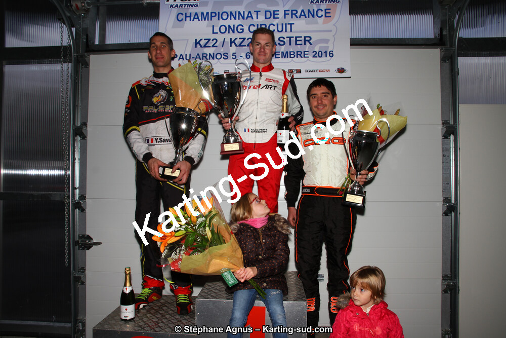 05 & 06/11/2016 : 3ème manche du Championnat de France KZ Long Circuit à Pau-Arnos (Photos Stéphane Agnus) 2016 — karting