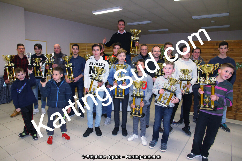 15/01/2017 : Remise des Prix du Championnat du Sud 2016 à Lavelanet (Photos Stéphane Agnus) 2017 — karting