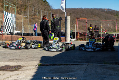 17 & 18/03/2017 : 1ère manche du Championnat du Sud 2017 à Lavelanet (Photos Nicolas Hidalgo) 2017 — karting