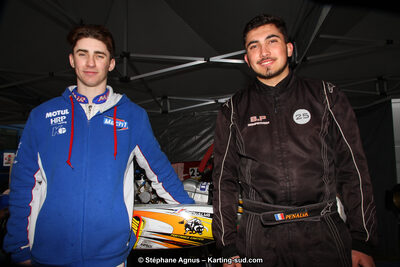 Jérémy PENALVA, Viny SOBREVIA — 18 & 19/03/2017 : 1ère manche du Championnat du Sud 2017 à Lavelanet (Photos Stéphane Agnus) 2017 — karting