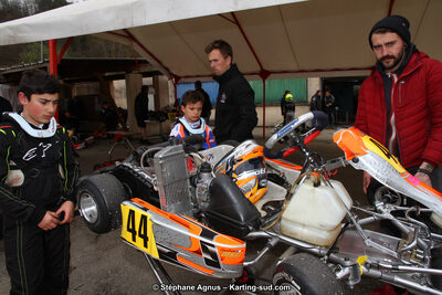 Yohan ROSSEL — 18 & 19/03/2017 : 1ère manche du Championnat du Sud 2017 à Lavelanet (Photos Stéphane Agnus) 2017 — karting