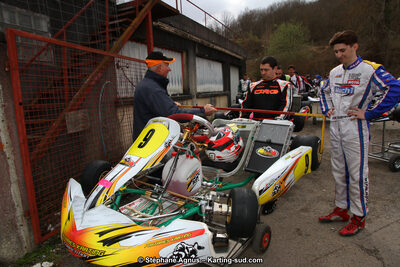 Julien TARROUX, Viny SOBREVIA — 18 & 19/03/2017 : 1ère manche du Championnat du Sud 2017 à Lavelanet (Photos Stéphane Agnus) 2017 — karting
