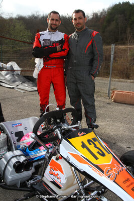 Grégory LEDER, Sébastien LEDER — 18 & 19/03/2017 : 1ère manche du Championnat du Sud 2017 à Lavelanet (Photos Stéphane Agnus) 2017 — karting